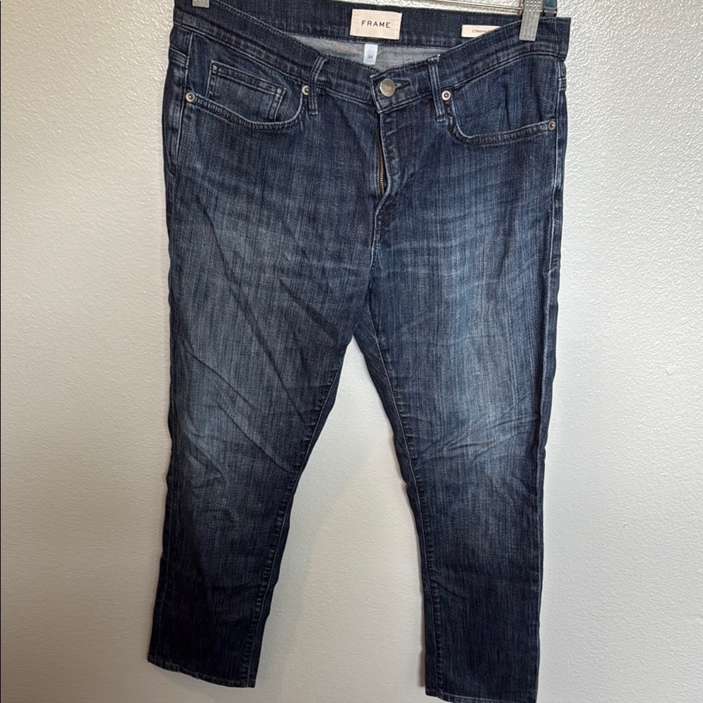 Frame Denim L’ HOMME SLIM Jeans with Faded Indigo
